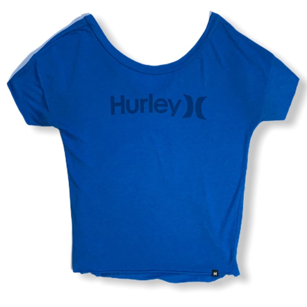 💥 Hurley Reversible Blue Scoop / V-Neck Tee 💙